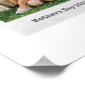 独自のカスタムレトロのインスタントフォトコラージュの作成 ポスター (角)