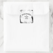 独自のカスタムロゴ/アートの作成 スクエアシール (バッグ)