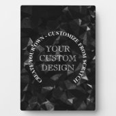 独自のカスタムロゴ/デザインの作成 フォトプラーク (正面)