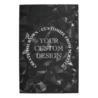 独自のカスタムロゴ/デザインの作成 メタルプリント