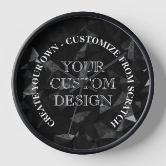 独自のカスタムロゴ/デザインの作成 壁時計