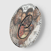 独自のカスタム家庭時計の作成 ラージ壁時計 (傾斜)