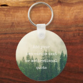 独自のカスタム引用文の作成 – フォレスト6 CmラウンドB キーホルダー (正面)