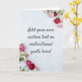 独自のカスタム引用文の作成 – フローラ カード (黄色い花)