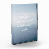 独自のカスタム引用文の作成-海 フォトブロック (左)