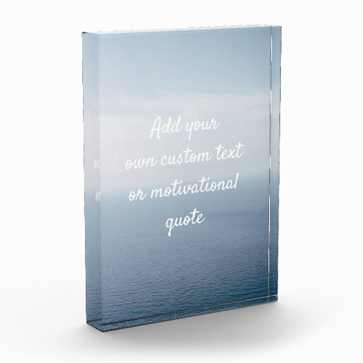 独自のカスタム引用文の作成-海 フォトブロック (左)