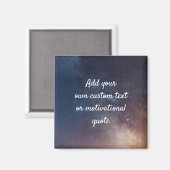 独自のカスタム引用文の作成 – Night Sky マグネット (正面/裏面)