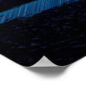 独自のカスタム引用文を作成 – Starry Sky Lake ポスター (角)