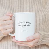 独自のカスタム引用文 コーヒーマグカップ