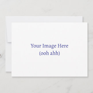 独自のカスタム招待状のアップロード（5インチx 7インチ） シーズンカード