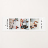 独自のカスタム文字の作成、3パーソナライズされた枚 ヨガマット (正面(横))