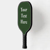 独自のカスタム文字 ピックルボールラケット (左)