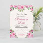 独自のカスタム結婚式招待状カードの作成 招待状 (スタンド正面)