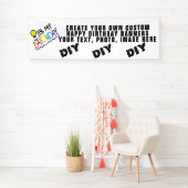 独自のカスタム誕生日 横断幕 (インサイチュ)