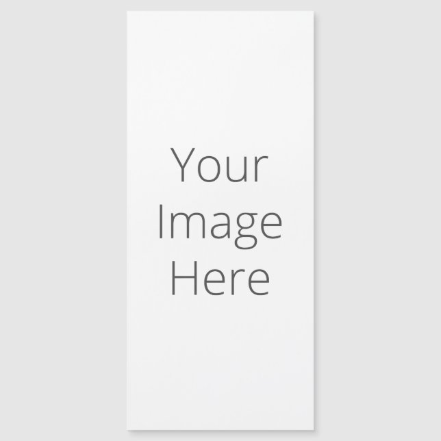 独自のカスタム4"x9"薄型の磁気カードを作成 (正面)