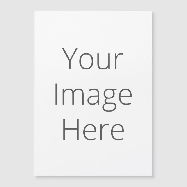 独自のカスタム5"x7"薄型磁気カードの作成 (正面)