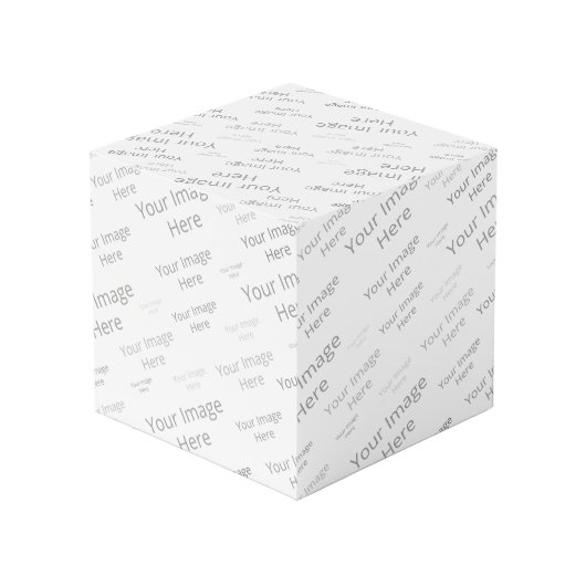 独自のカスタム8"フォトキューブの作成 フォトキューブ (裏面アングル)
