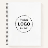 独自のカスタム8.5インチx 11インチデラックススパイラルを作成 ノートブック (正面)