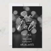 独自のカスタムB&Wぼやけ《写真》ぼけ味の作成 セーブザデート (正面)