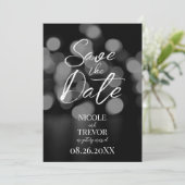 独自のカスタムB&Wぼやけ《写真》ぼけ味の作成 セーブザデート (スタンド正面)