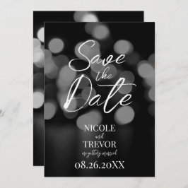 独自のカスタムB&Wぼやけ《写真》ぼけ味の作成 セーブザデート