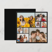 独自のカスタムPhoto Collageカードの作成 (正面/裏面)