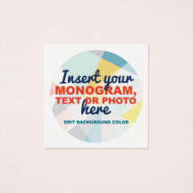 独自のカスタムSquare名刺の作成