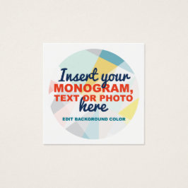 独自のカスタムSquare名刺の作成