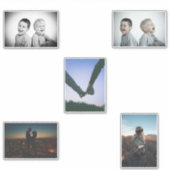 独自のカットアウトパーソナライズされたコレクションを作成5 シール (正面)