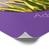 独自のカナダガチョウのアイリス自然アートの作成 ポスター (角)