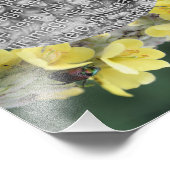 独自のカブトムリーンフラワーフレーム8x10を作成する フォトプリント            (角)