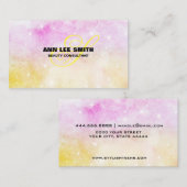 独自のカラフルカスタムパーソナライズされた 名刺 (正面/裏面)