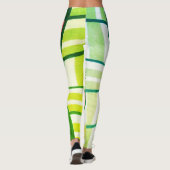 独自のカラフルシンプルパンツを作成おもしろいする レギンス (裏面)