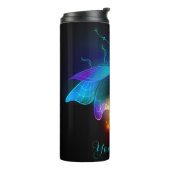 独自のカラフル稲妻虫の作成 タンブラー (回転左)