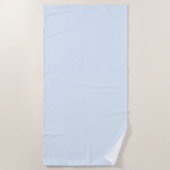 独自のカラーを無地の作成シンプルする | トレンディ ビーチタオル (正面)