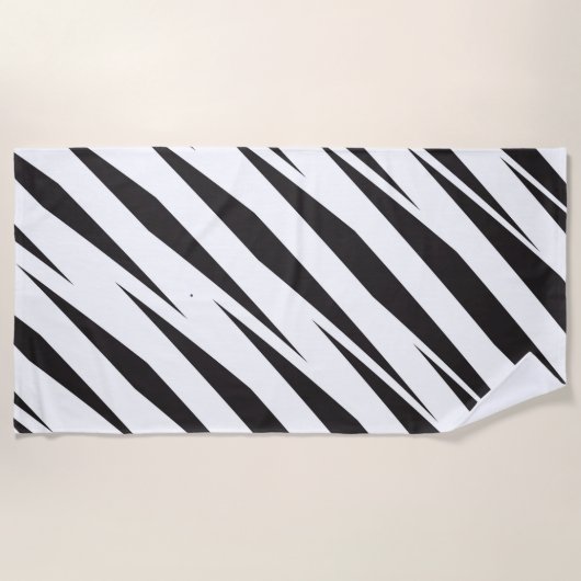 独自のカラーを無地の作成シンプルする | トレンディ ビーチタオル (正面)