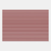 独自のカラーを選択する単なるストライプ方法 ラッピングペーパーシート (正面3)