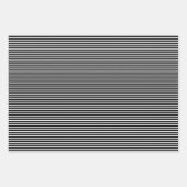 独自のカラーを選択する単なるストライプ方法 ラッピングペーパーシート (正面2)