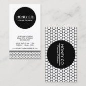 独自のカラーハニカムヘキサ社を選択 名刺 (正面/裏面)