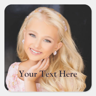 独自のカラーフォトステッカーを作成！ スクエアシール