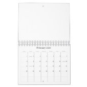 独自のカレンダカスタムーを作成 カレンダー (2月 2026)