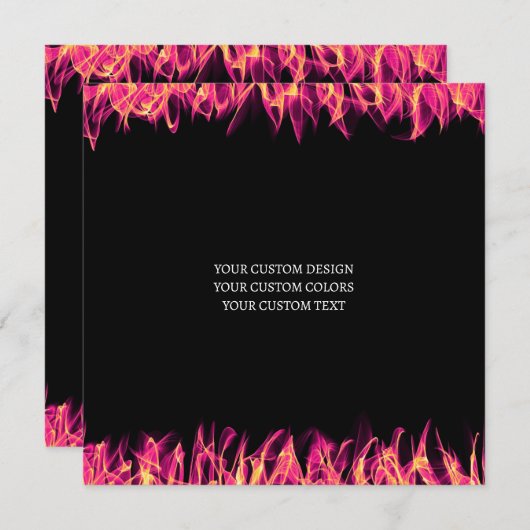 独自のカードのパーソナライズされた作成 (正面/裏面)