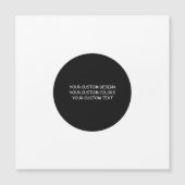 独自のカードのパーソナライズされた作成 (正面)