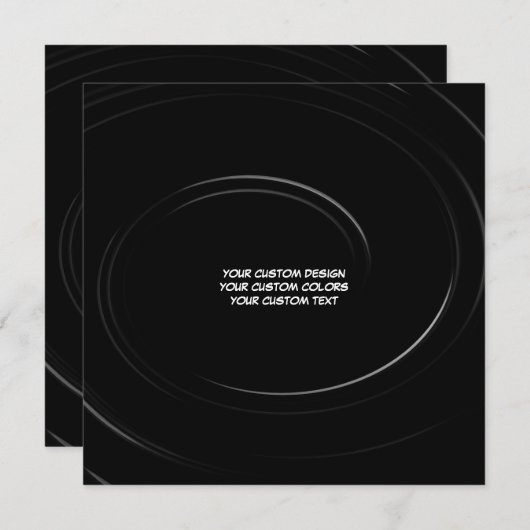 独自のカードのパーソナライズされた作成 (正面/裏面)