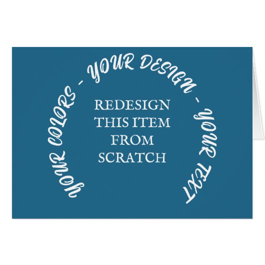 独自のカードを作成 (正面横)