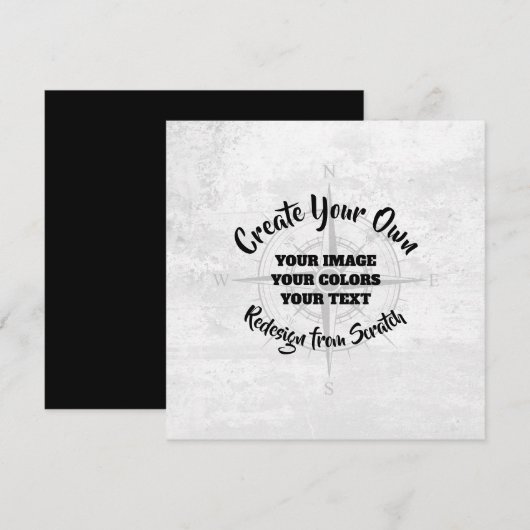 独自のカードを作成 (正面/裏面)