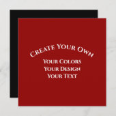 独自のカードを作成 (正面/裏面)