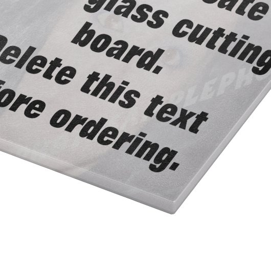 独自のガラスのカスタム切断ボードを簡単に作成 カッティングボード (角)