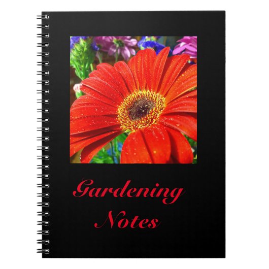 独自のガーデニングノートブックの作成 ノートブック (正面)