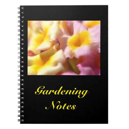 独自のガーデニングノートブックの作成 ノートブック (正面)